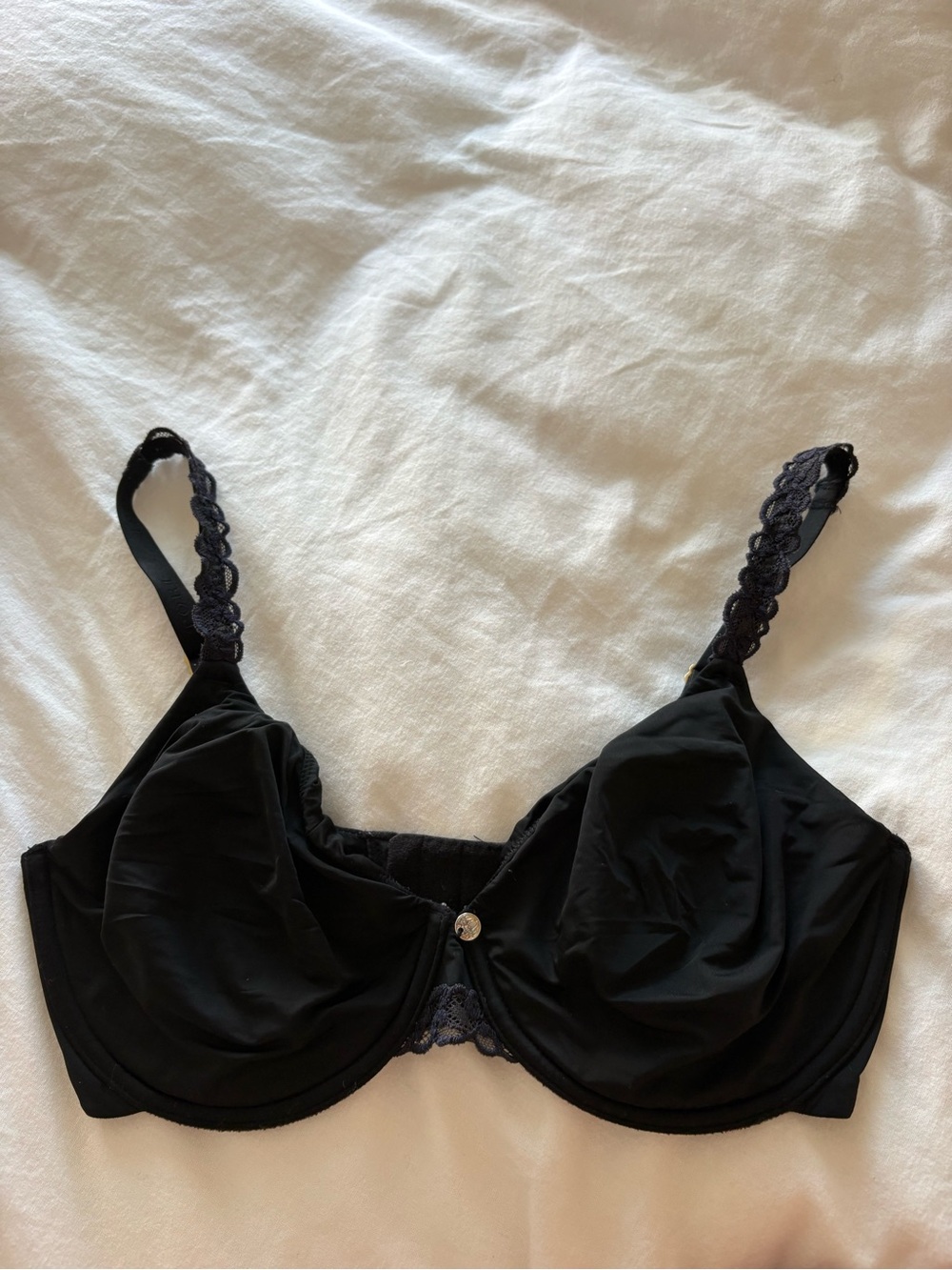 Natori 32DDD bliss bra unlined black